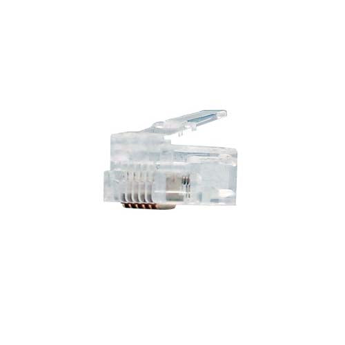 Vertical Cable 009-008/66R-100 Cat 3 RJ12 Modular 6P 6C 50 Micro-inches Gold Plated Pack of 100