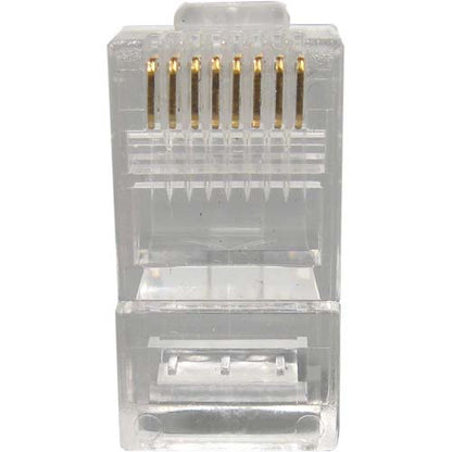 Vertical Cable 011-016-100 Cat 5E RJ45 Modular 8P 8C 50 Micor-inches Gold Plated (Pack of 100)