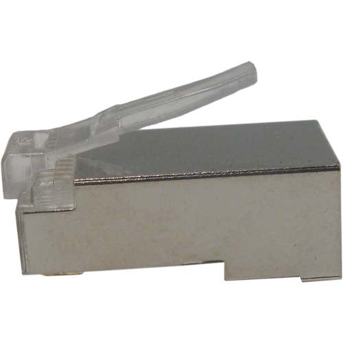 Vertical Cable 011-017-100 Cat 5E Shielded Modular Plug 8P 8C 50 Micor-inches Gold Plated (Pack of 100)