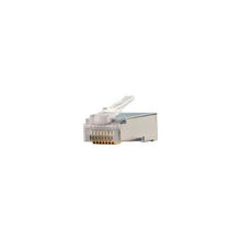 Vertical Cable 011-017-100 Cat 5E Shielded Modular Plug 8P 8C 50 Micor-inches Gold Plated (Pack of 100)
