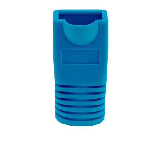 Vertical Cable 016-046BL-50 RJ45 Slip-On Boot Cat6/Cat6A Blue (Pack of 50)