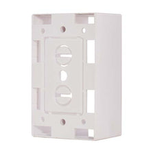 Vertical Cable 022-117WH/D Single Gang Surface Mount Junction Box White (Pack of 250)