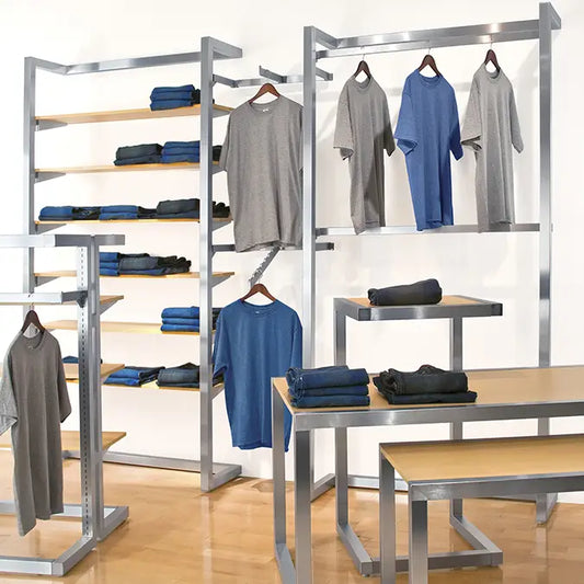 Pipeline, Linea, Alta and Bauhaus series Retail Display System