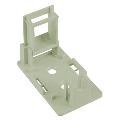 Vertical Cable 039-356AL 1-Port Surface Mount Box No Jack Almond (Pack of 50)