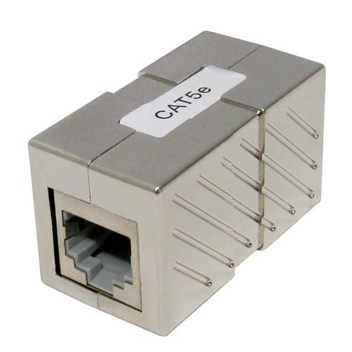 Vertical Cable 040-362/C5/S CAT5E Inline Coupler Shielded UL Listed (Pack of 50)