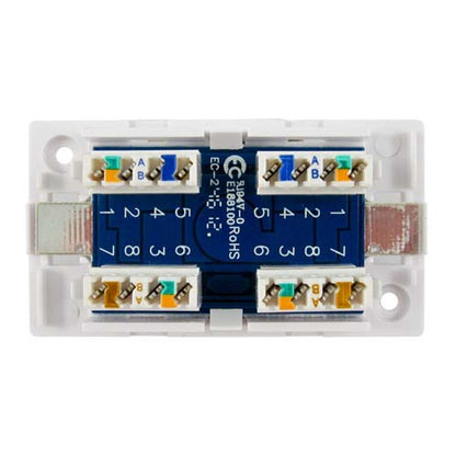 Vertical Cable 040-371/C5J/WH CAT5E Krone Type Junction Box White (Pack of 50)