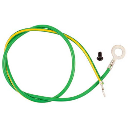 Vertical Cable 043-379/S/48/2U 48 Port Shielded Blank Patch Panel w/Ground Cable Black