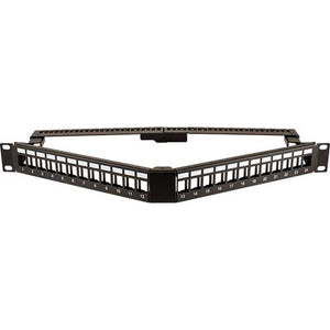 Vertical Cable 043-383/A/24 24 Port Blank Patch Panel Support Bar V-Type Cable