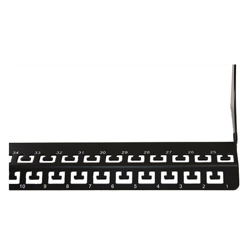 Vertical Cable 044-2397/2U 2U Support Bracket for 48 Port Patch Panels