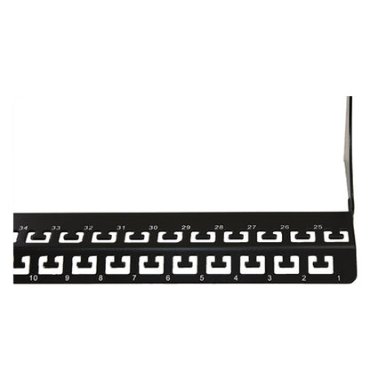 Vertical Cable 044-2397/2U 2U Support Bracket for 48 Port Patch Panels