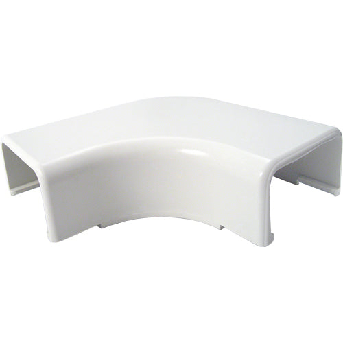 Vertical Cable 045-TSR3FW-25-1 1 3/4" Surface Raceway Elbow Office White (Pack of 10)