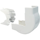 Vertical Cable 045-TSR2FW-29-1 1 1/4" Surface Raceway External Corner Office White (Pack of 10)
