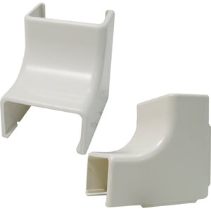 Vertical Cable 045-TSR1FW-33-1 3/4" Surface Raceway Internal Corner Office White (Pack of 10)