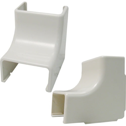 Vertical Cable 045-TSR3FW-33-1 1 3/4" Surface Raceway Internal Corner Office White (Pack of 10)