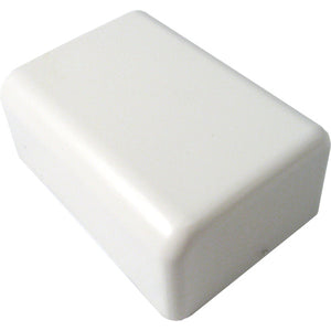 Vertical Cable 045-TSR1FW-36 3/4" Surface Raceway End Cap Office White (Pack of 10)