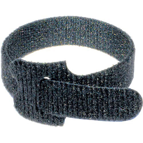Vertical Cable 045-V12/8BK 8 inch Velcro Tie Wraps 8″x1/2″ Black (Pack of 50)
