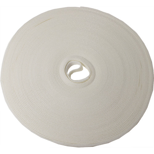 Vertical Cable 045-V12/75WH 75ft Roll Velcro Tie Wrap 1/2″ wide White