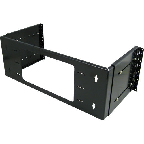 Vertical Cable 046-390/E 4U Hinge Type Adjustable Wall Mount Bracket Black