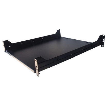 Vertical Cable 047-WAS-2400 2U 4 Point Heavy Duty Adjustable Shelf Black