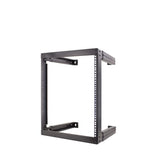 Vertical Cable 047-WFM-1226 12U Wall Mount Open Fixed Adjustable Black