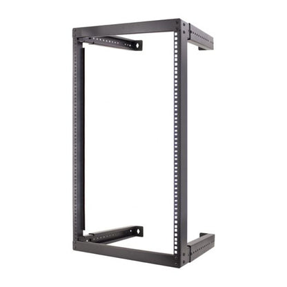 Vertical Cable 047-WFM-2026 20U Wall Mount Open Fixed Adjustable Black