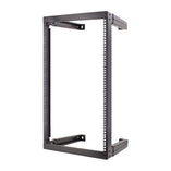 Vertical Cable 047-WFM-2026 20U Wall Mount Open Fixed Adjustable Black