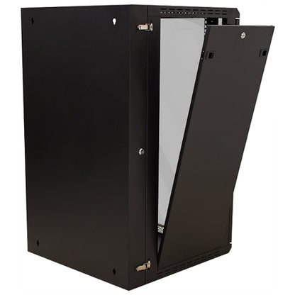 Vertical Cable 047-WHS-2060 20U Wall Mount Swing Out Enclosure Black