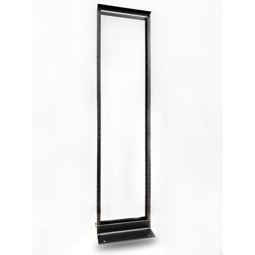 Vertical Cable 047-WPR-0207 45U Aluminum Open Rack 2 Post Black