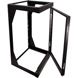 Vertical Cable 047-WSG-2054 20U Wall Mount Open Frame Rack Black