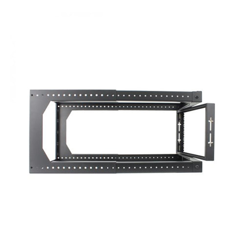 Vertical Cable 047-WSM-0826 8U Wall Mount Open Frame Rack Black