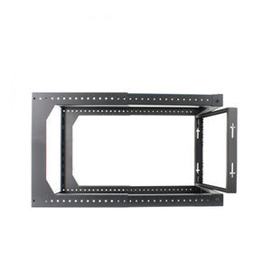 Vertical Cable 047-WSM-0926 9U Wall Mount Open Frame Rack Black