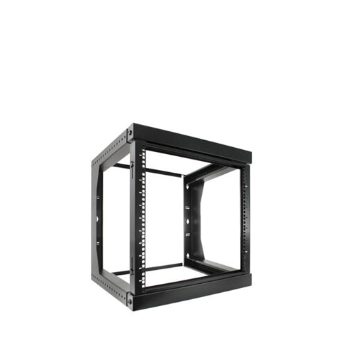 Vertical Cable 047-WSM-1226 12U Wall Mount Open Frame Rack Black ...