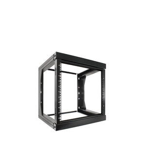 Vertical Cable 047-WSM-1226 12U Wall Mount Open Frame Rack Black