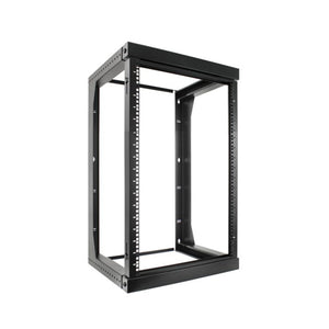Vertical Cable 047-WSM-2026 20U Wall Mount Open Frame Rack Black