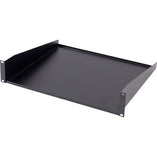 Vertical Cable 047-WSS-1300 1U 19 inch Single-Sided Non-Vented Shelf Black