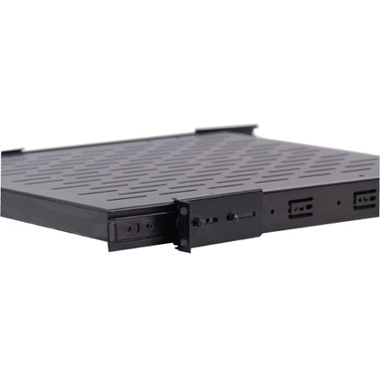 Vertical Cable 047-WSS-3551 1U 19 inch Vented Sliding Shelf Black