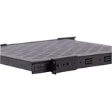 Vertical Cable 047-WSS-3551 1U 19 inch Vented Sliding Shelf Black