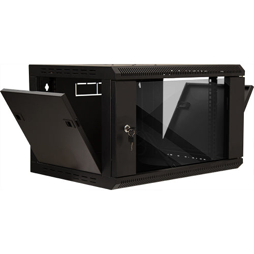 Vertical Cable 047-WWM-0660 6U Wall Mount Enclosure Black