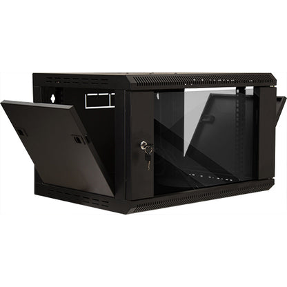 Vertical Cable 047-WWM-0660 6U Wall Mount Enclosure Black