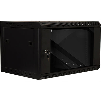 Vertical Cable 047-WWM-0660 6U Wall Mount Enclosure Black