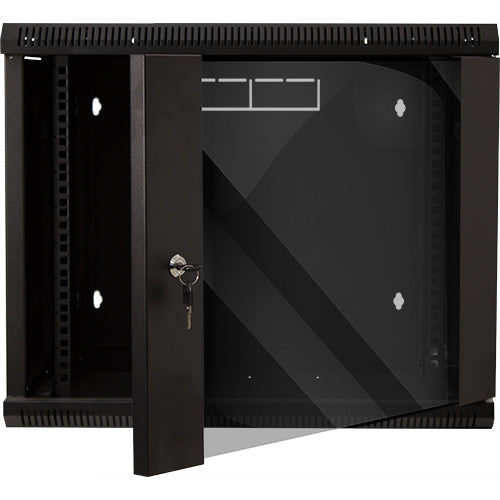 Vertical Cable 047-WWM-0960 9U Wall Mount Enclosure Black