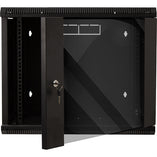Vertical Cable 047-WWM-0960 9U Wall Mount Enclosure Black