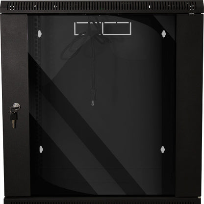 Vertical Cable 047-WWM-1260 12U Wall Mount Enclosure Black