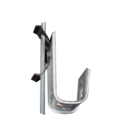 Vertical Cable 048-124/34W14 3/4 inch J-Hook Wing for 1/4in Rod (Pack of 50)