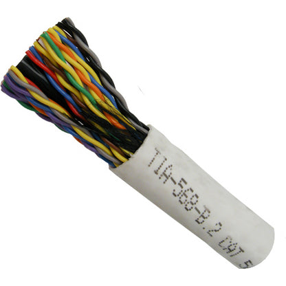 Vertical Cable 054-452WH 25 Pair CAT5E Power Sum Communications Cable White