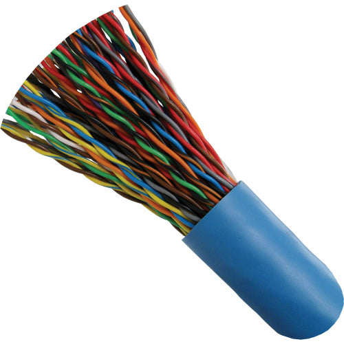 Vertical Cable 054-455/BL 50 Pair (Multi-pair) CAT5E Power Sum Cable Blue