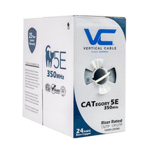 Vertical Cable 057-474/S/WH 24/8C Solid BC PVC Jacket CAT5E STP Cable Pull Box 1000FT White