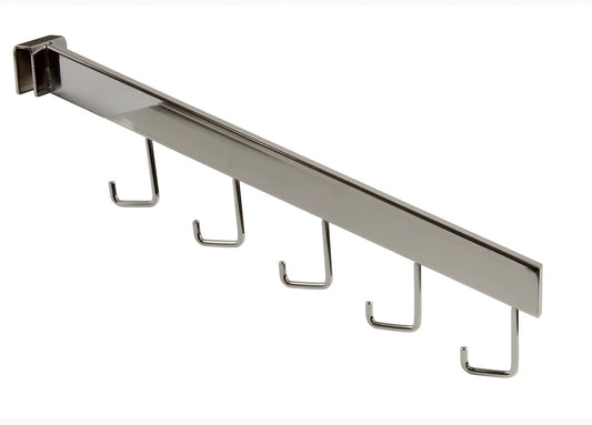 Saddle Mount - 5-Hook Waterfall - Chrome  Econoco RH/5H (Pack of 24)