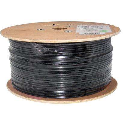 Vertical Cable 069-556/CMXT2K 23/8C CAT6 CMXT Shielded Solid Bare Copper DB Cable 2000ft Black