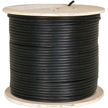 Vertical Cable 069-561/CMXT 23/8C CAT6 F/UTP Solid BC Outdoor Direct Burial(UV) Cable 1000ft Black